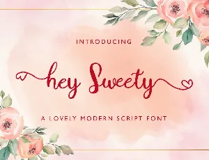 HeySweety font