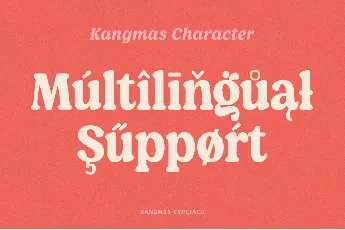 Kangmas DEMO font