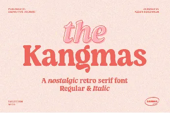 Kangmas DEMO font