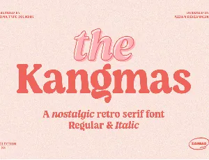 Kangmas DEMO font