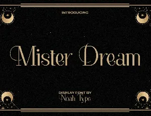 Mister Dream Demo font