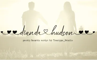 Dianda Hudson font