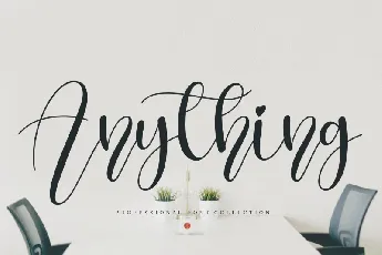 Anything font