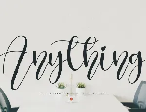 Anything font