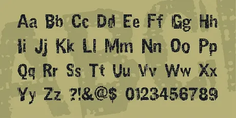 Slawterhouse Swinggang font