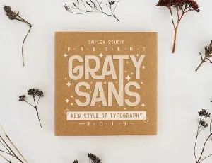 Graty font