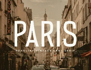 SS Paris font