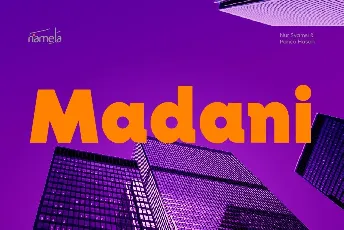 Madani DEMO font