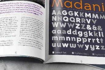 Madani DEMO font