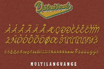 Distressered Vintage font