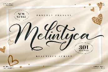 Melintyca font