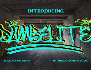 Dumbelite font