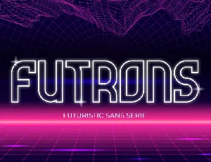 Futrons font