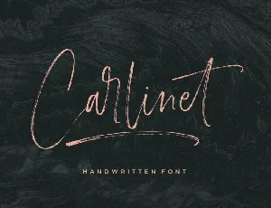 Carlinet Handwritten font