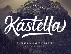 Kastella font