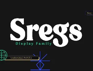 Sregs font