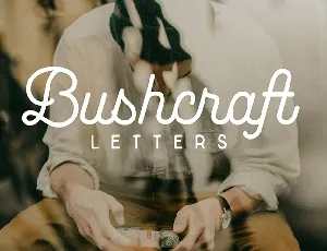 Bushcraft Script Free font