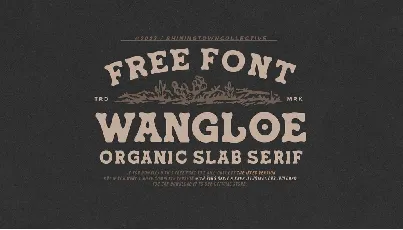 Wangloe font