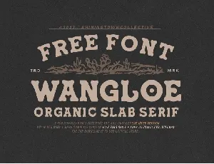 Wangloe font