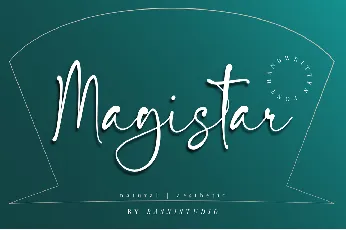 Magistar font