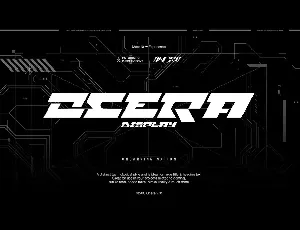 Ocera font