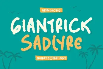 Giantrick Sadlyre font