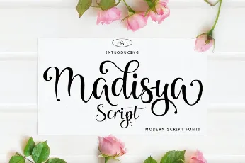 Madisya Script font