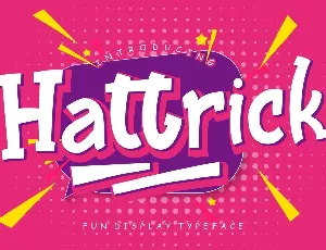 Hattrick font