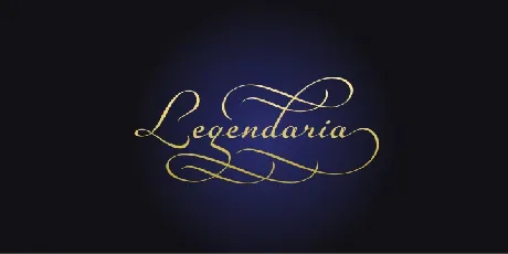 Legendaria Family font