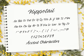 Hippotail font