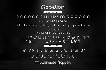 Rebelion font