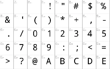 Noto Mono font