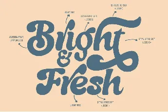 Bright Live font