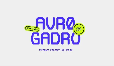 Avro Gadro font