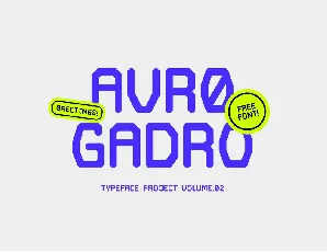 Avro Gadro font