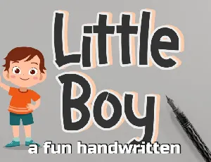 Little Boy font