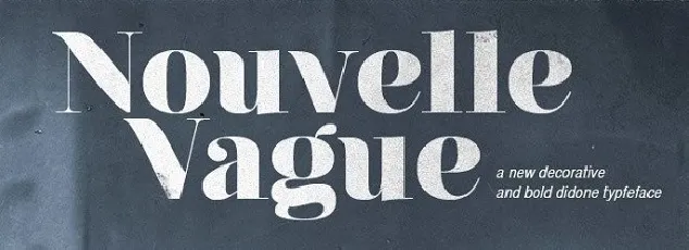 Nouvelle Vague font