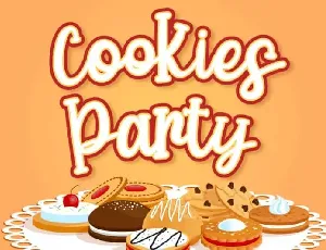 Cookies Party Display font