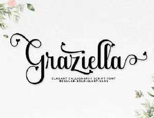 Graziella Script font