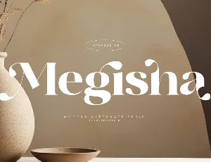 Megisha DEMO VERSION font