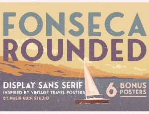 Fonseca Rounded Typeface font