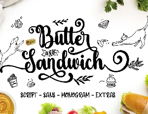 ButterSandwich font