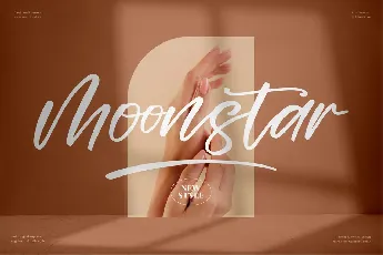 Moonstar font