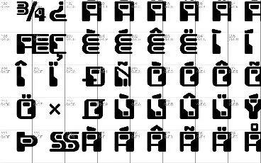 Funky Rundkopf font