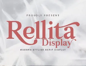 Rellita Display font