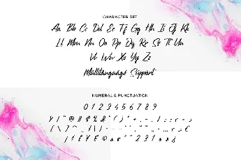 Handrush font