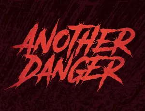 Another Danger font