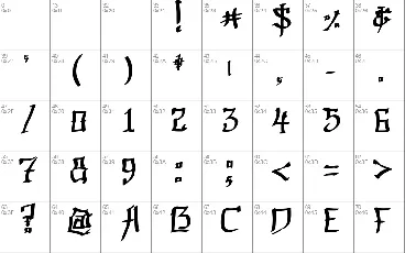 Gaijin Shodo font