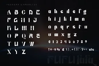 Fufufafa-Personal use font