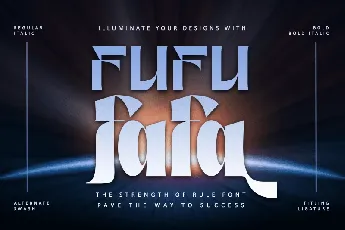 Fufufafa-Personal use font